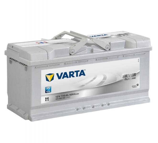 Акумулятор Varta Silver Dynamic 110Ah Ев (-/+) (920EN) (д393*ш175*в190) I1